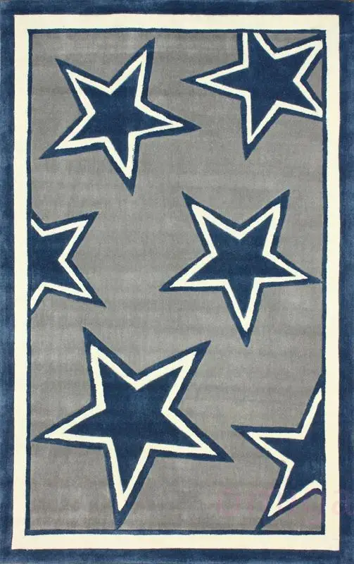 Stars Blue Childhood Personality Like Carpet Door Mat Custom