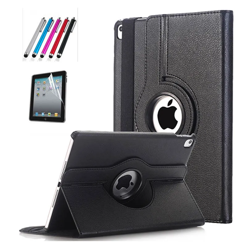 2017 new Cover For Apple iPad Pro 10.5 inch Case PU Leather Flip Smart Stand 360 Rotating Case Cover + Stylus Pen + flim 2017 new Cover For Apple iPad Pro 10.5 inch Case PU Leather Flip Smart Stand 360 Rotating Case Cover + Stylus Pen + flim