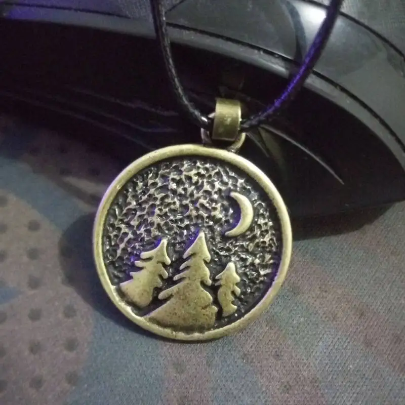 1pc Viking Necklace Amulet Jewelry Small tree Pendant Necklace Viking Jewelry Hill Fashion Necklace for men (5)