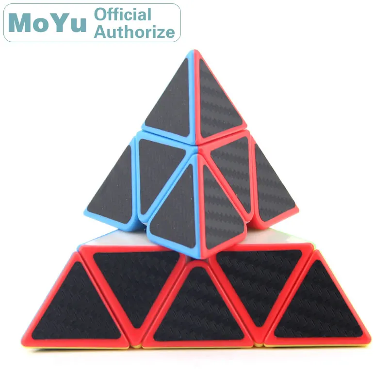 

MoYu Pyraminxeds Carbon Fibre Sticker 3x3x3 Magic Cube 3x3 Cubo Magico Professional Neo Speed Cube Puzzle Antistress Fidget Toys