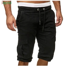 Jaycosin летние мужские шорты Новые повседневные шорты мужские свободные рабочие шорты военные Короткие штаны эластичные Джеггинсы спортивные брюки