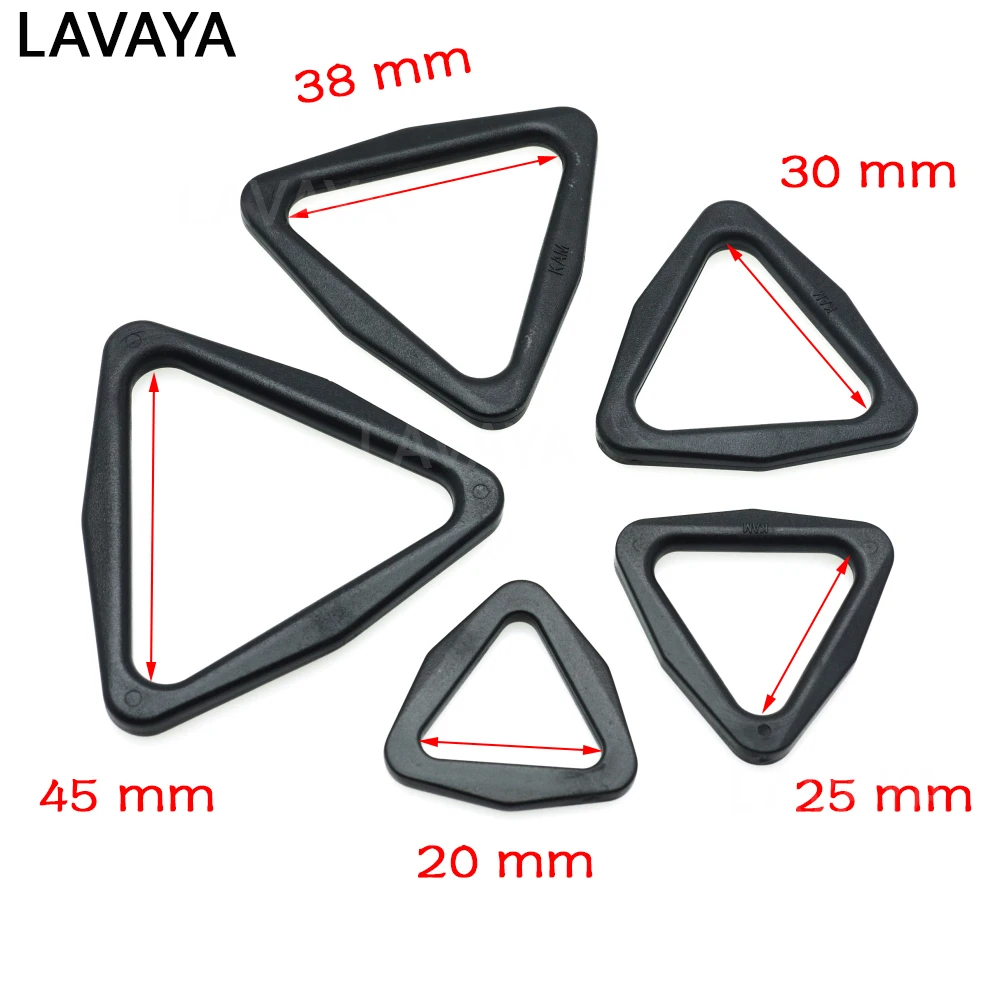 2 шт. треугольная Пряжка пластиковые скользящие пряжки пряжка для рюкзака ремни треугольный Ремень Пряжка лямки 20 мм 25 мм 30 мм 38 мм 45 мм