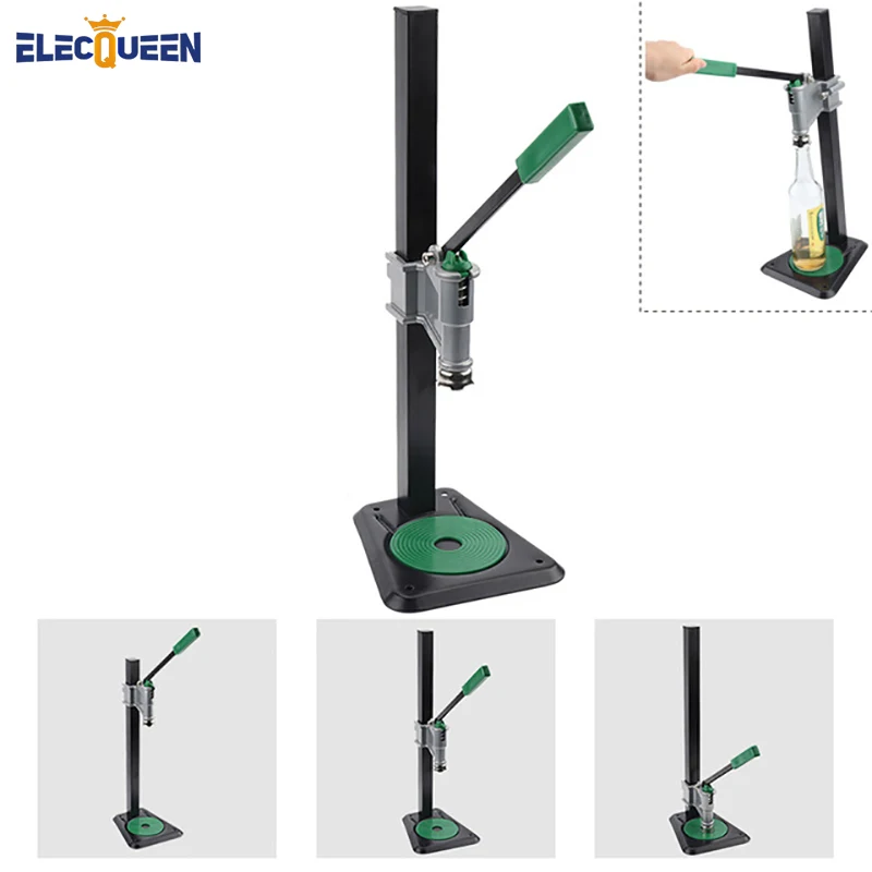 Adjustable Beer Bottle Capper Auto Lever Bench Capping Home Brew Manual