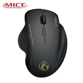 

iMICE G6 USB Wireless Mouse 1600DPI Adjustable USB Receiver Optical Computer Mouse 2.4GHz Wireless Mouse Silent For Laptop 701#2