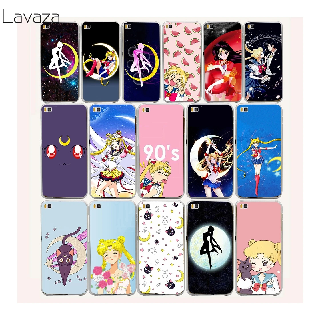 Lavaza 11af Cute girl Sailor Moon Anime Hard case for