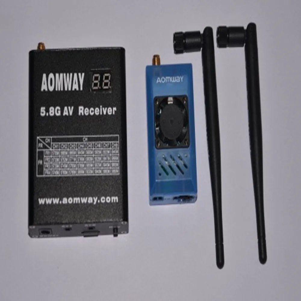Передатчик/приемник Aomway 5 8G 1 Вт 1000 МВт 32 канала AV TX RX функция видеорегистратора