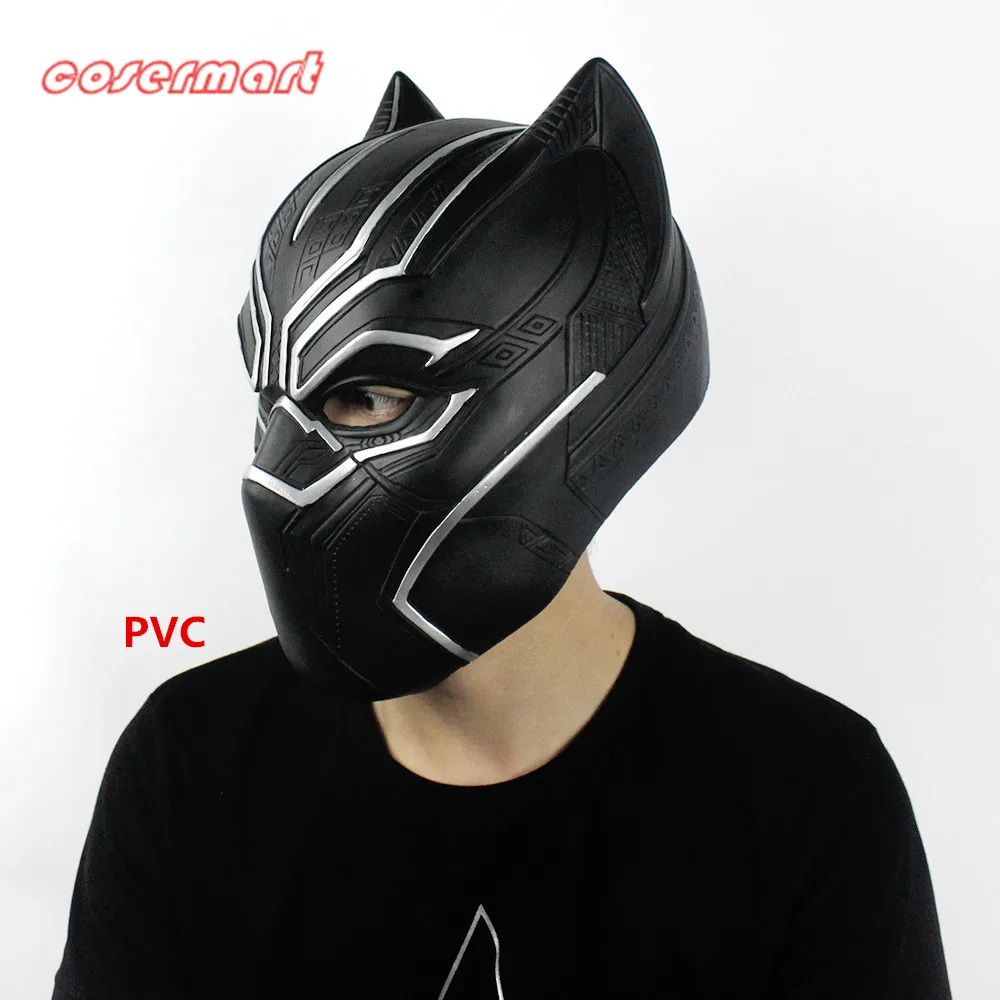 2016 маскарадный шлем Капитана Америка Косплей Черная пантера T'Challa маска