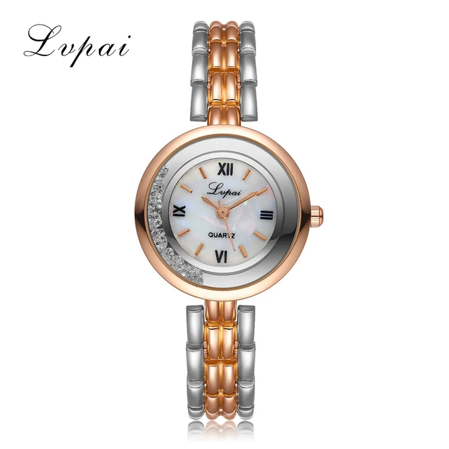 Lvpai 2017 New Women Gold Bracelet Quartz Watch Steel Dress Fashion Female Ladie Lvpai 2017 New Women Gold Bracelet Quartz Watch Steel Dress Fashion Female Ladie