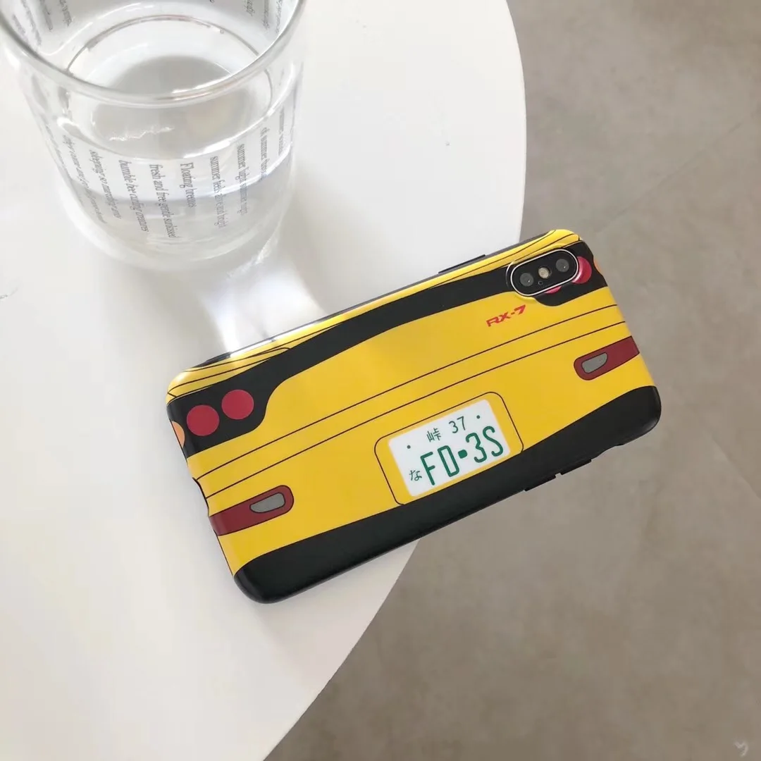 Популярный японский чехол Fujiwara Takumi Trend INITIAL D с изображением гоночного автомобиля