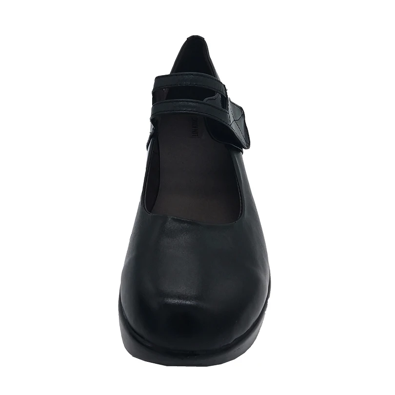 Женские винтажные Туфли качели из ПУ кожи на танкетке|shoes black|shoes forshoes for female |