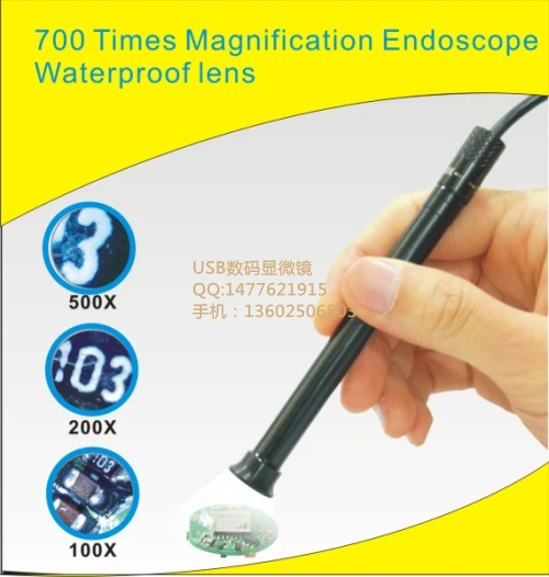 

New Arrival  USB  1-700X Continuous Focal digital microscope endoscope 10mm industrial microscope