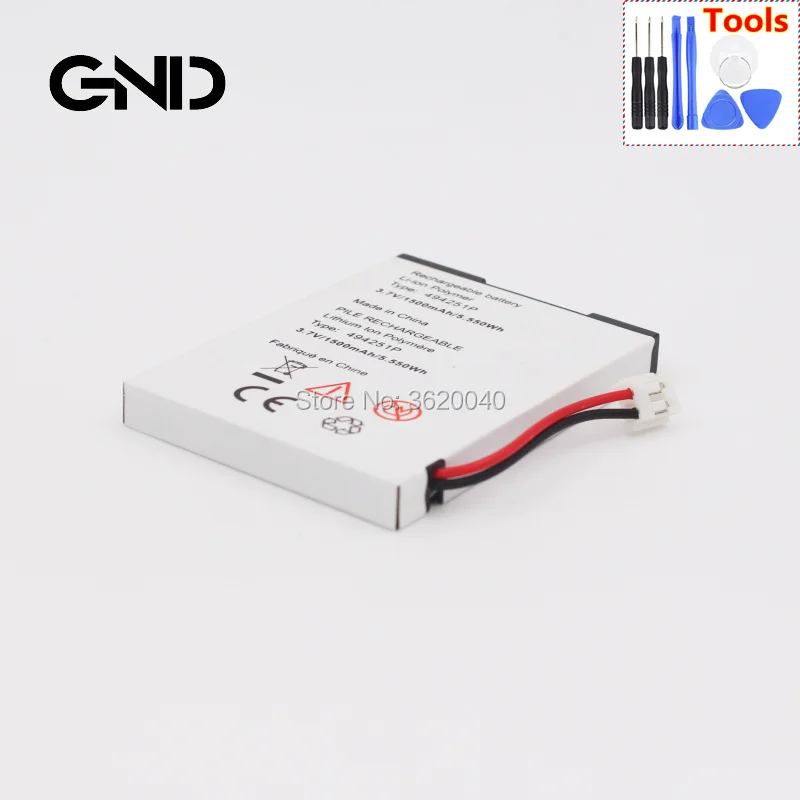 Сменный аккумулятор GND 1500 мАч/3 7 Втч 494251 в 045085 P/для Oricom SECURE SC710 SC705 SC703 литий ионный