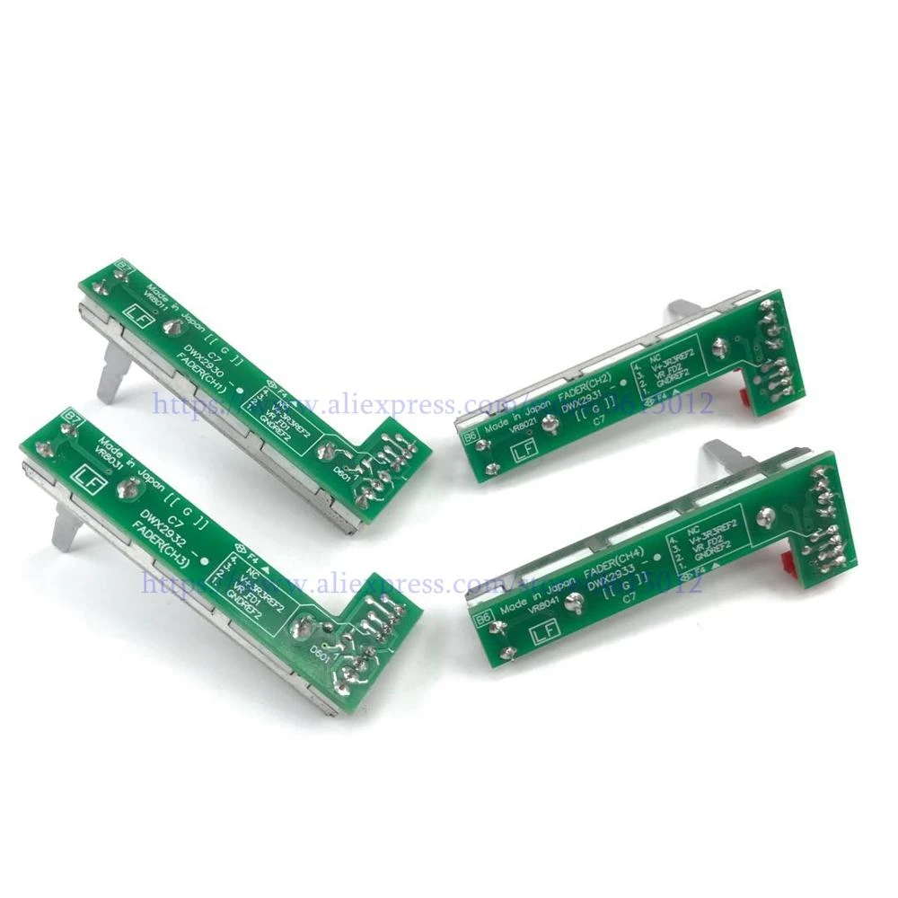 4pcs Channel Ch1 Ch2 Ch3 Ch4 Fader Dwx2930 Dwx2931 Dwx2932 Dwx2933 For Djm 700 Djm 800 Pioneer Djm00 Dj Equipment Accessories Aliexpress