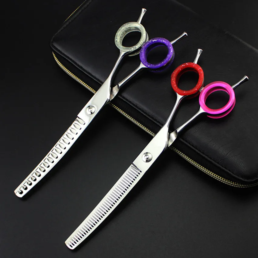 Professional high quality Japan 7 inch pet dog grooming hair scissors