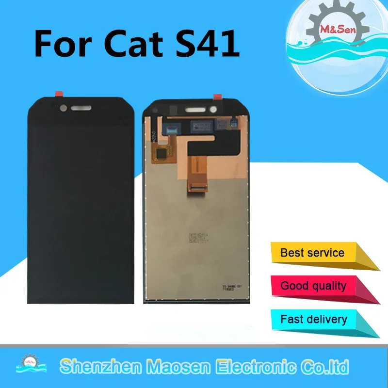 

Original M&Sen For 4.7" Caterpillar CAT S41 LCD Screen Display+Touch Panel Digitizer For CAT S41 Assembly LCD Display