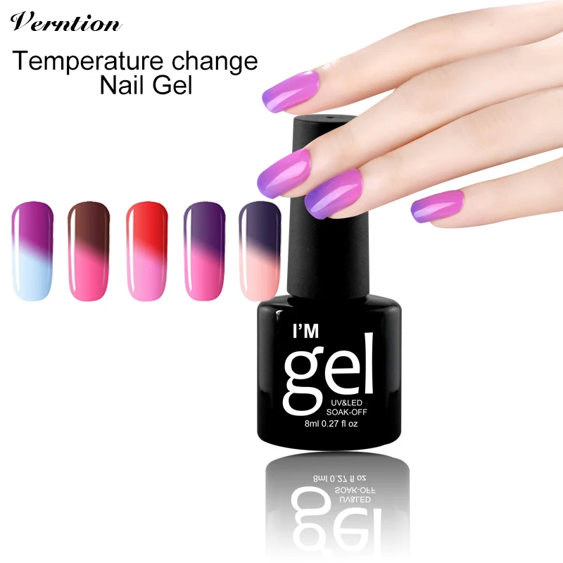 Гель-лак для ногтей с УФ-покрытием lucky color изменить температуру отмачиваемый