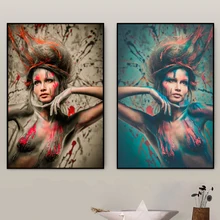 Wall Paintings Posters and Prints Wall Art Canvas Paintings Makeup Nude Women Pictures for Living Room Home Decoration No Frame Wall Paintings Posters and Prints Wall Art Canvas Paintings Makeup Nude Women Pictures for Living Room Home Decoration No Frame