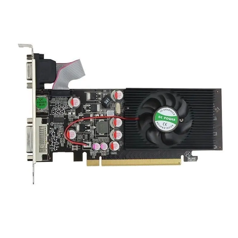  Cheap graphic card GeForce 9300GS 1GB DDR2 PCI-Express 16X HDMI DVI Video Card Drop  with tracking number 