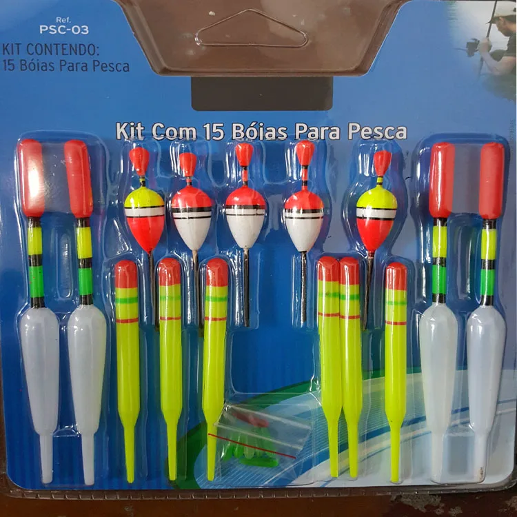 Fish fishing floating charms floats stem bobbers set waggler kit