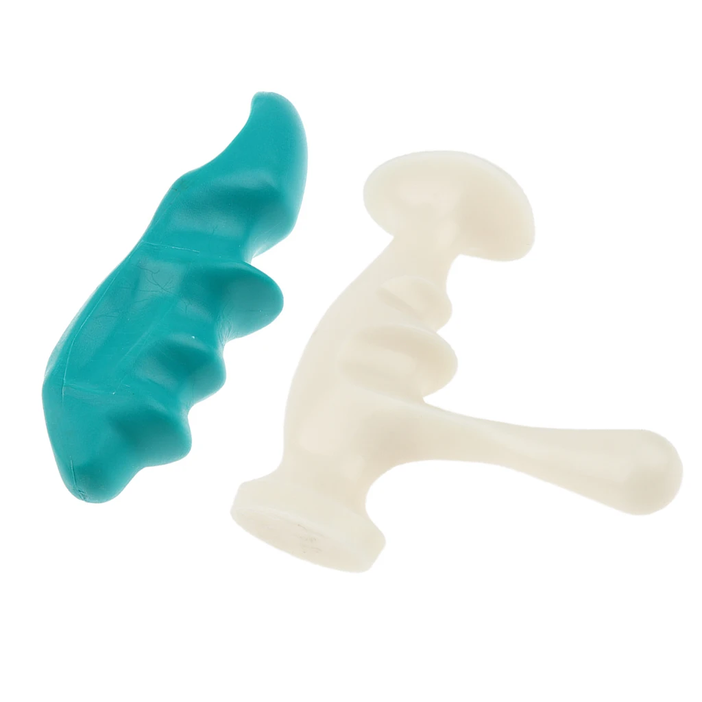 Trigger Point Acupressure Deep Tissue Massage Tool, Set of 2pcs, Thumb Saver