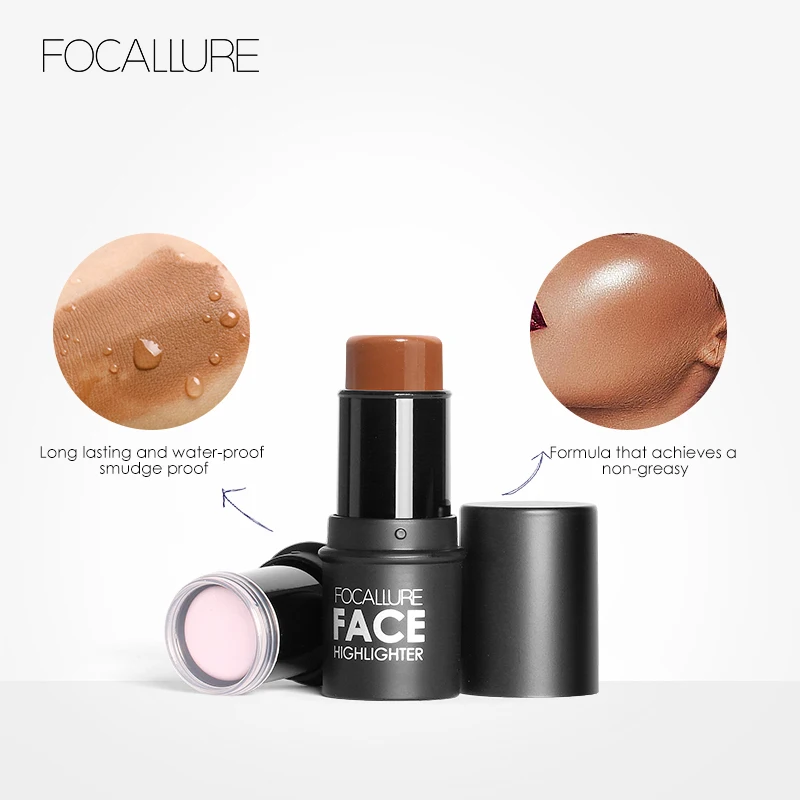 FOCALLURE Face Хайлайтер для макияжа бронзаторы осветитель контурная Косметика корректирующий карандаш для лица