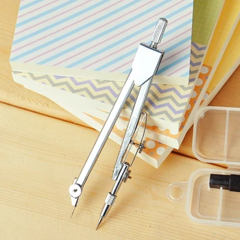 

1 pcs Drawing Compass Math Geometry Tools for Circles School Supplies for Student Stationery