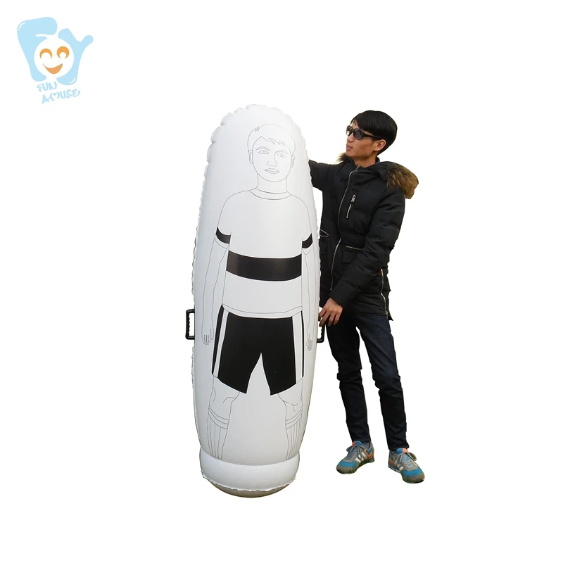 63inch 1.6m high Children Inflatable Football Training Dummy for Youth
