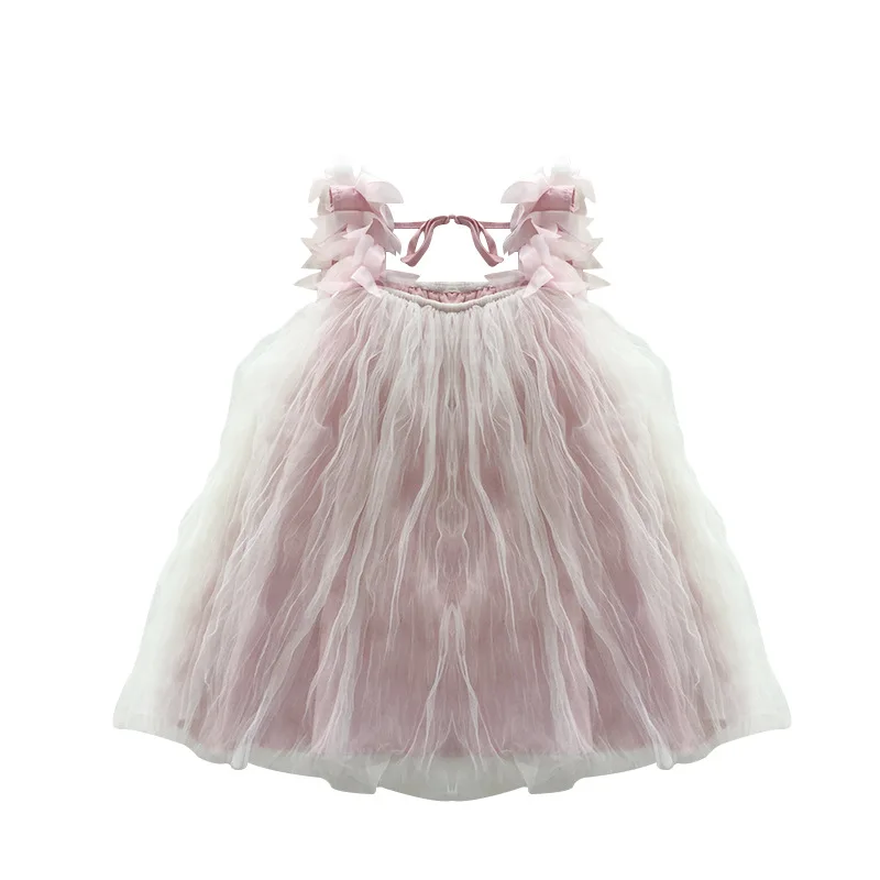 

Celveroso Girls Summer Princess Dress Toddler Girl Mesh Dresses Baby Girl Party tutu Dress for wedding Girls Clothes Lace