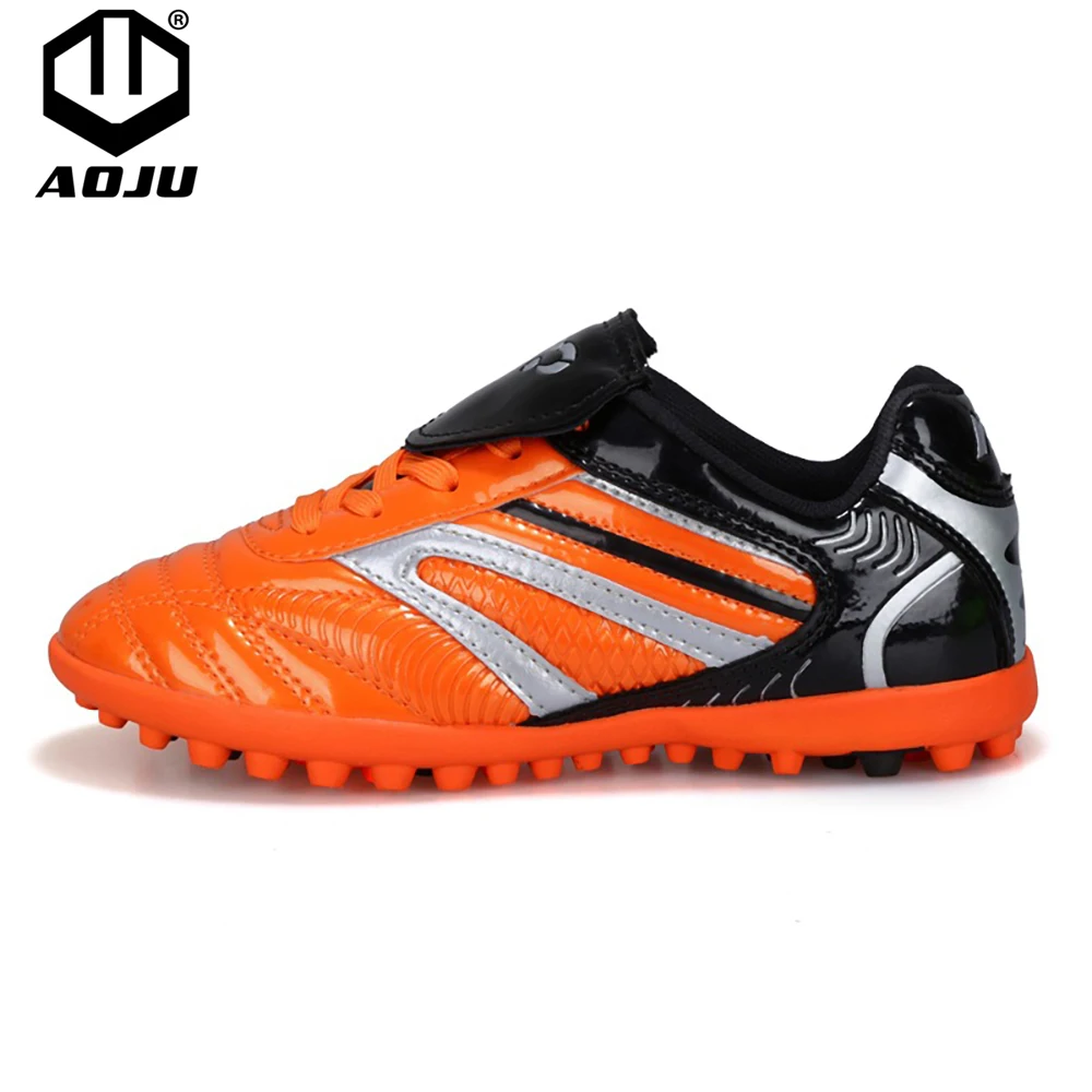 

AOJU Size 31-44 Men Boy Kids Soccer Boots Cleats Turf Football Shoes TF Hard Court Sneakers Trainers Football Boots Sneakers Men