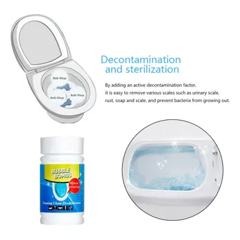 

Portable Powerful Sink & Drain Cleaner Powder for Kitchen Bathroom Toilet Home Bubble Oxygen Foam Cleaner Bubble Powder