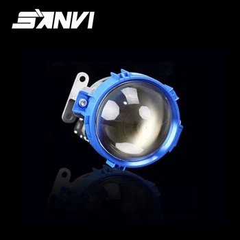 

Sanvi Blue bi led lens projector lens headlight 35w 5500k Super Bright H4 H7 9006 Car Light Bulb Replacement