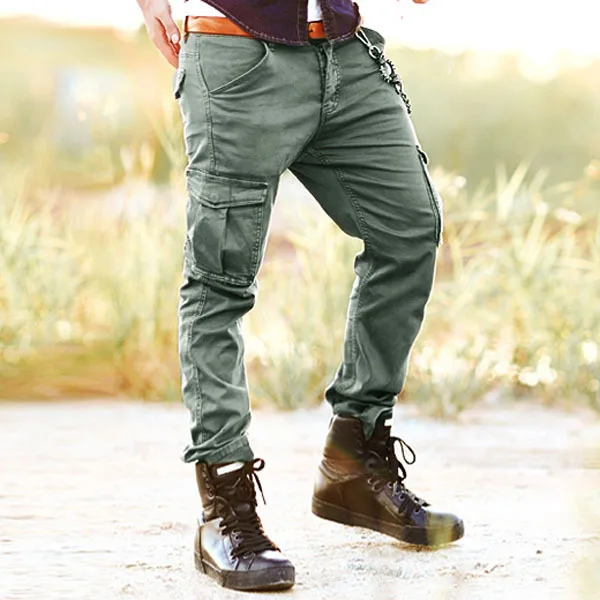 Più nuovo Europee E Americane Pantaloni Militari Con Multi Tasche Uomo Slim  Casual Esercito Casuale Matita Pantaloni Pantaloni S2636|military  pants|pants pantspants military - AliExpress