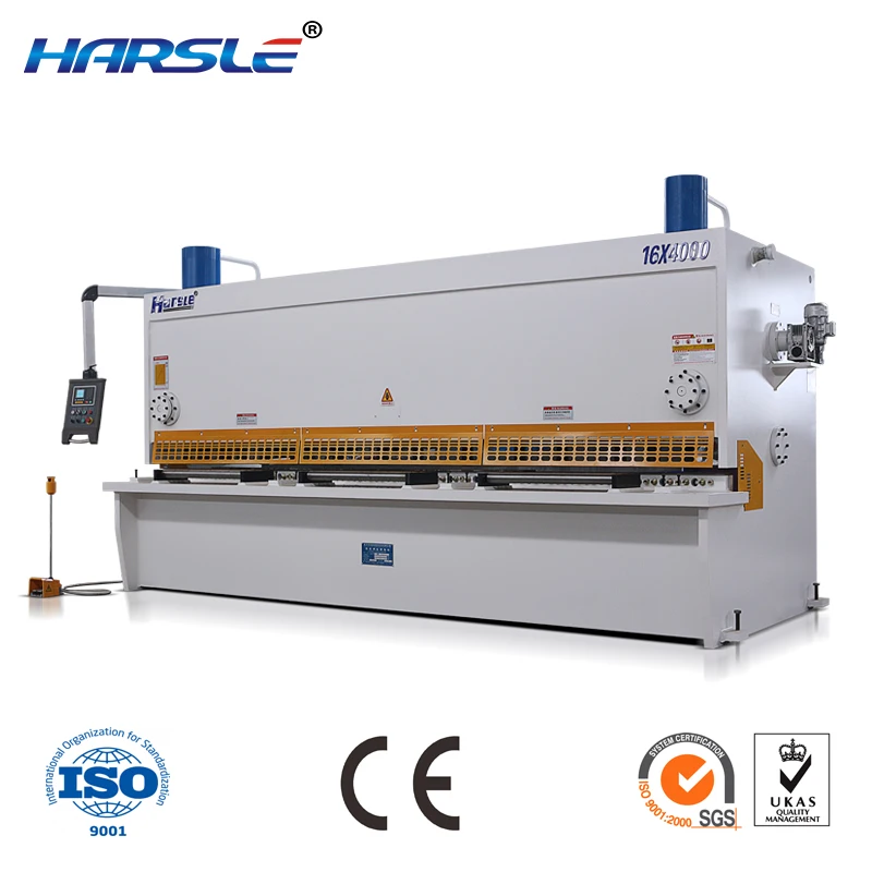 QC11K hydraulic CNC guillotine metal shearing machine E21S system | Инструменты