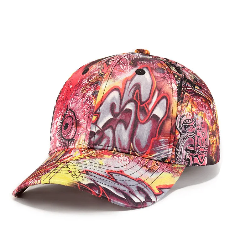 Man Baseball Cap Graffiti Embroidery Hip Hop Unisex Snapback Teenage Outdoor Dance Hat Adjustable Sport Caps Casquette (9)