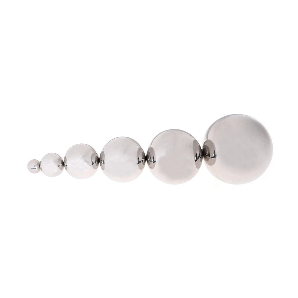 

High Gloss Glitter Stainless Steel Ball Sphere Mirror Hollow Ball Ornament 16mm~150mm