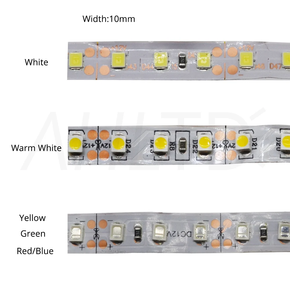5m 2835 Led Strip Non-Waterproof Light DC 12V 120Leds/M 600Leds Flexible Lighting String Home Decoration Lamp Ribbon Tape Lamp