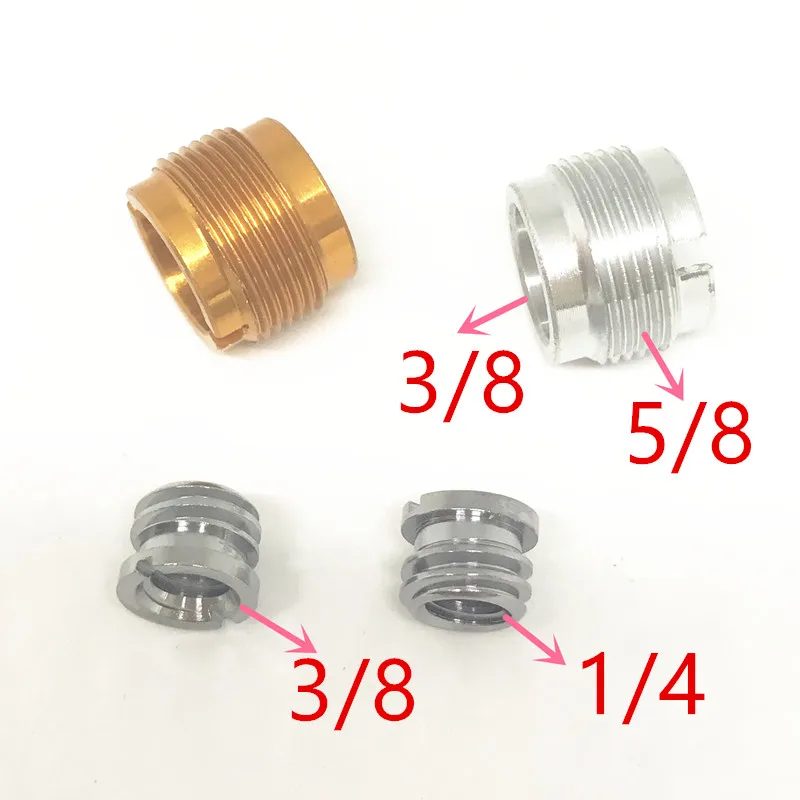 

5/8-Inch Male to 1/4-Inch Female Mic Screw Adapter Fr Mic Micphone Stand 5/8"-27