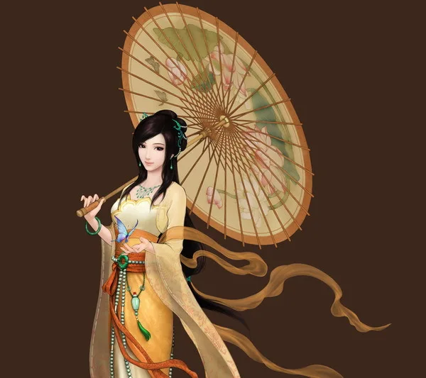 

Бесплатная доставка Водонепроницаемый и солнцезащитный свадебный реквизит зонтик китайская живопись лотоса коллекция подарок cospaly смазанный бумажный зонт