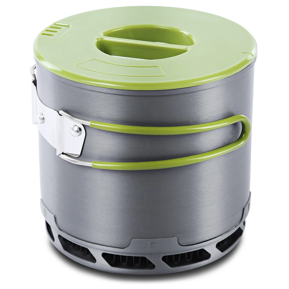 Free Shipping DS 202 Outdoor Non stick Camping Pot Cooking Set