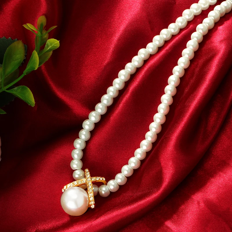 Женское Ожерелье чокер с имитацией жемчуга|choker necklace|necklace womenpendant necklace |