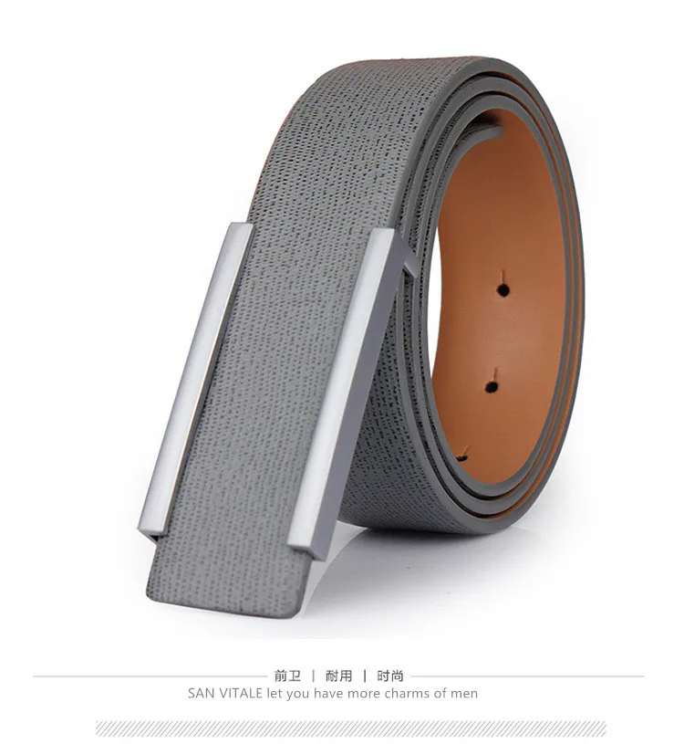 2017 New Designer Famous Brand Luxury Belts Men Male Waist Strap Faux Cowskin Leather Alloy Buckle Belt For Men Freeshipping