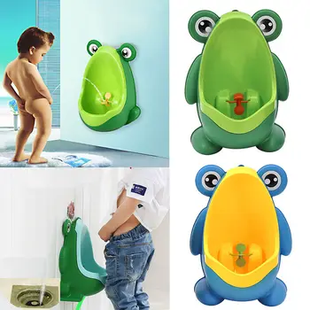 

Boys Children Pee for Frog Kids Trainer Training Bathroom Urinal Potty Toilet