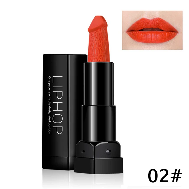 Liphop Creative mushrooms head matte lipstick velvet lasting
