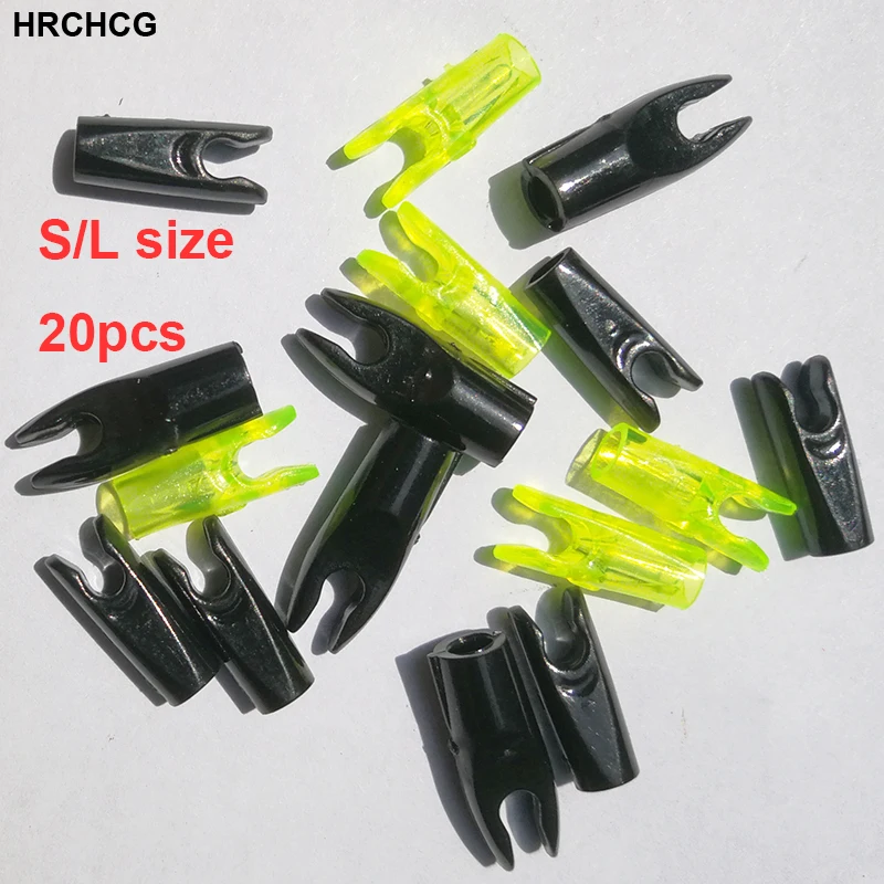 50-Pack Archery Arrow Nock Pins - 3.2mm ID Plastic Tail Adapters For Hunting & Target Practice