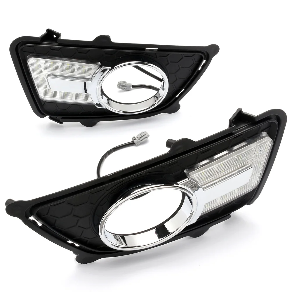 

NOVSIGHT Auto Car LED Daytime Running Light DRL Driving Fog Lamps for KIA SPORTAGE 2011-2013 D30