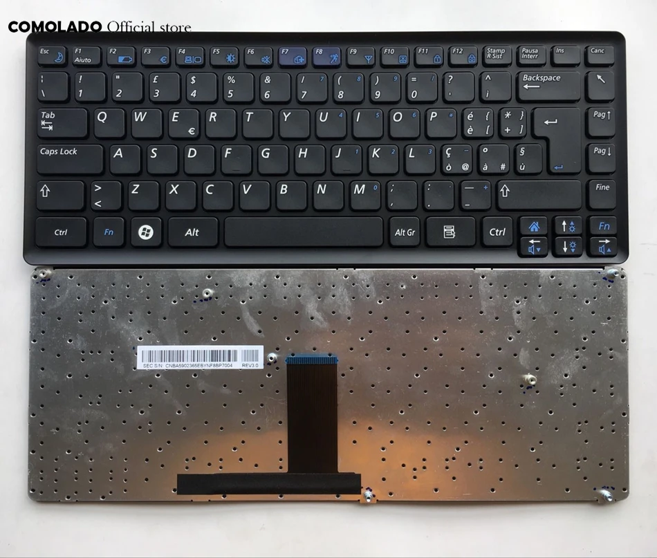 IT Italian Laptop keyboard For SAMSUNG X460 X460I With black Frame