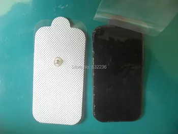 

Freeshipping 10pcs/lot 9*5cm Electrode Pads for Tens Acupuncture,Slimming massager , Digital Therapy Machine Massager