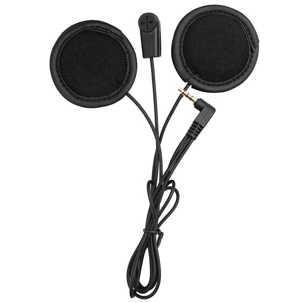 Наушники fodsports V6 с мягким микрофоном только для мотоциклетного шлема V4 bluetooth
