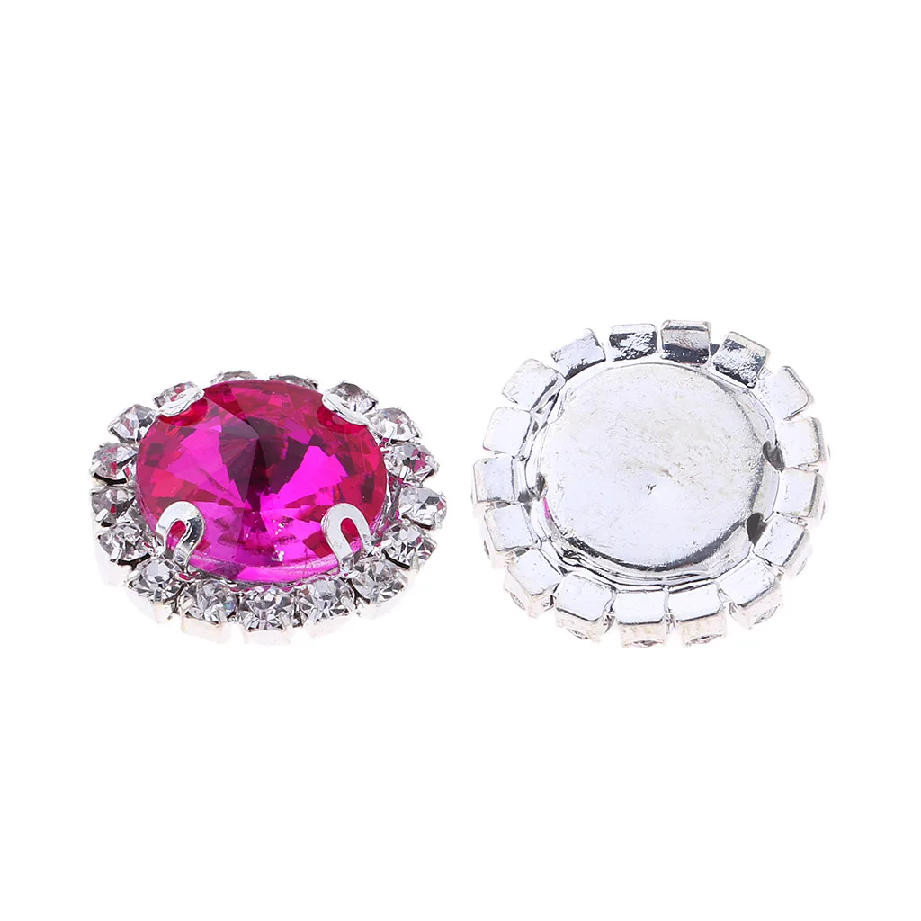 20Pcs Glass Rhinestone Sewing On Clothes Wedding Dress DIY Fashion Rhinestone Decoration Sticker Sewing Accessories
