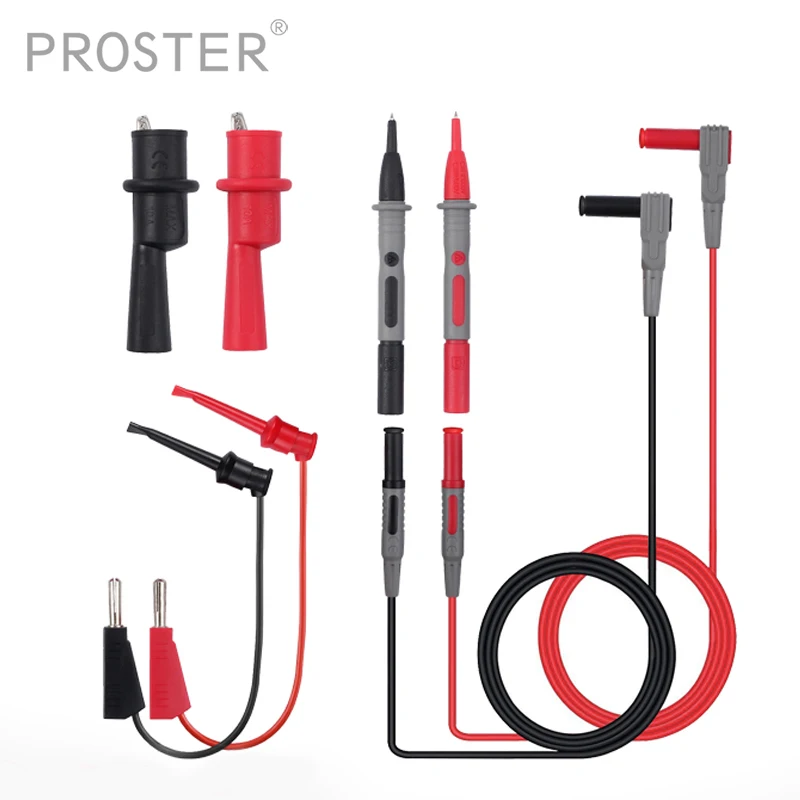 

CAT II 1000V 10A Multimeter Electronic Test Leads For Digital Multimeter Needle Tip Multi Meter Tester Lead Probe Wire Pen Cable